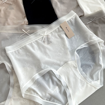 小兰裙L086冰丝网纱petite内裤女