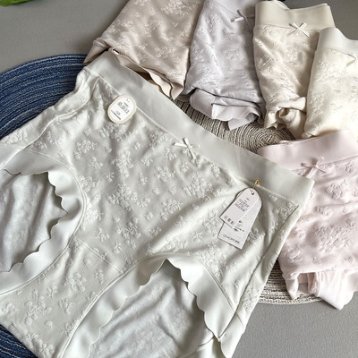 翘秘8376莫代尔加肥大码无痕内裤