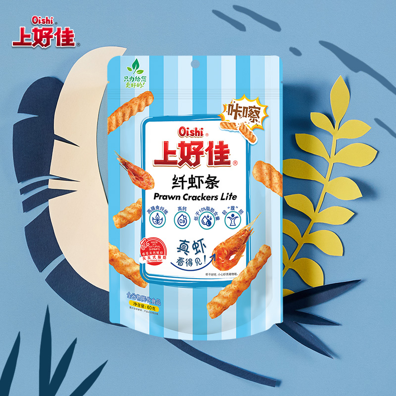上好佳膨化休闲零食60g