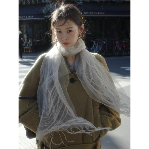 高品质】maito平替超仙流苏丝巾