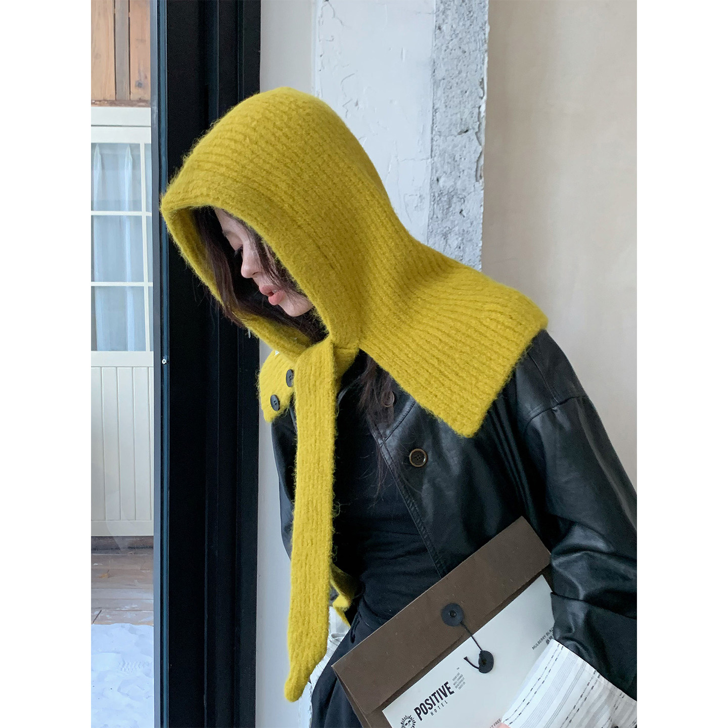 韩国订单！含羊毛巴拉克拉法帽女