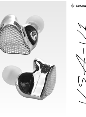 丽弦锦瑟香也虚空银狩VSA-V1入耳式有线耳机动圈HIFI发烧耳机