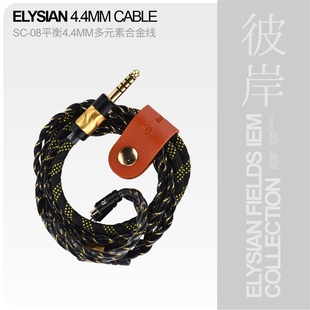 丽弦 锦瑟香也 SC-08多元素合金升级线黑金4.4接口信息量大提升