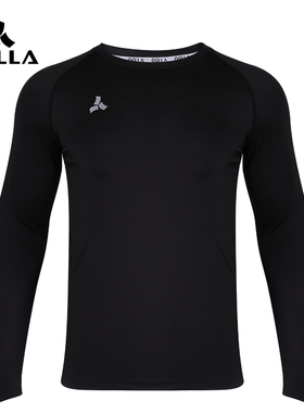 OGLLA安吉纳儿童运动紧身衣跑步健身透气篮球足球训练长袖打底衣