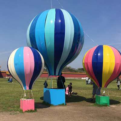 春季开业道具美陈热气球装饰商场dp点婚庆吊饰落地大型热气球摆件