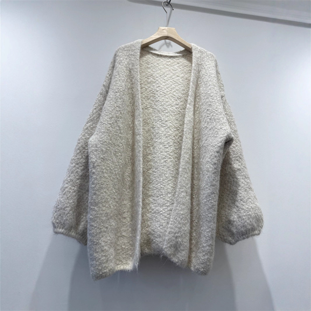 2025秋冬季新款新中式国风复古纯色慵懒风毛衣打底毛衫女装糖果色