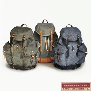双耳胡椒盐 SAUCE 赤耳 重磅 瑞士包复刻 ORIGIN 胡椒盐双肩包