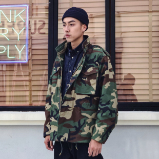 沾酱 M65经典款风衣外套 男士夹克休闲户外 硬汉冲锋衣