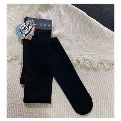 CAYLA高腰显瘦美雅碧薄绒打底裤