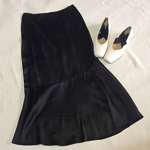 NOTEN VAN DVN纯色国风鱼尾裙半身裙 国内现货DRIES 25春夏新款