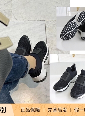 国内现货Roger Vivier RV黑色方扣厚底轻便老爹鞋运动鞋休闲鞋