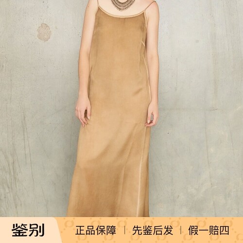 国内现货UMA WANG极简风吊带连衣裙长裙宽松显瘦复古裙【GZ】