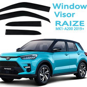 RAIZE晴雨挡Rocky挡雨板雨眉Window 适用港版 丰田TOYOTA Visor