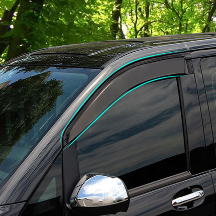 奔驰V260L晴雨挡斯宾特V250Vito唯雅诺V300L威霆凌特维特斯雨眉