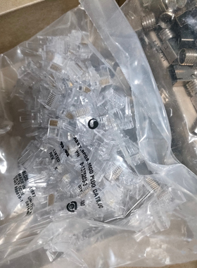 原装康普六类屏蔽水晶头6-2111979-3网络接插件万兆水晶头三件套