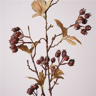 高品质仿真果实干燥小浆果红果冬青果家居装饰插花配饰装饰仿真花