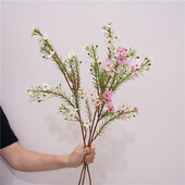 高品质仿真花澳洲腊梅家居装 饰插花配花新娘手捧花束搭配摄影道具