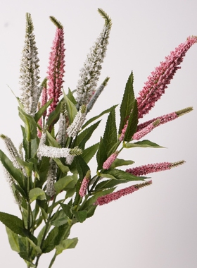 仿真花71cm鼠尾草欧式家居装饰摆放花艺塑料假花婚庆花摄影道具