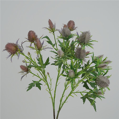 北欧仿真花刺芹单枝花艺