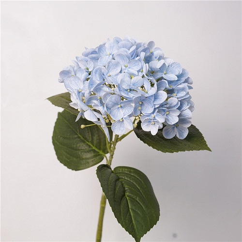 雪莉仿真花餐桌装饰花绣球花单枝