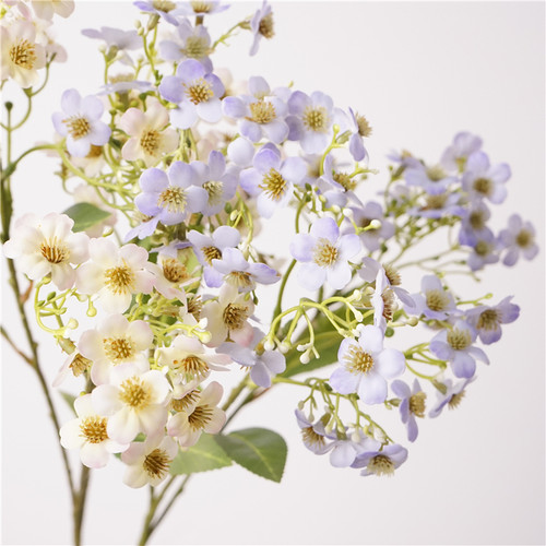 高品质仿真花手感胶片冬青小野花假花居家摆设花艺装饰品摄影道具