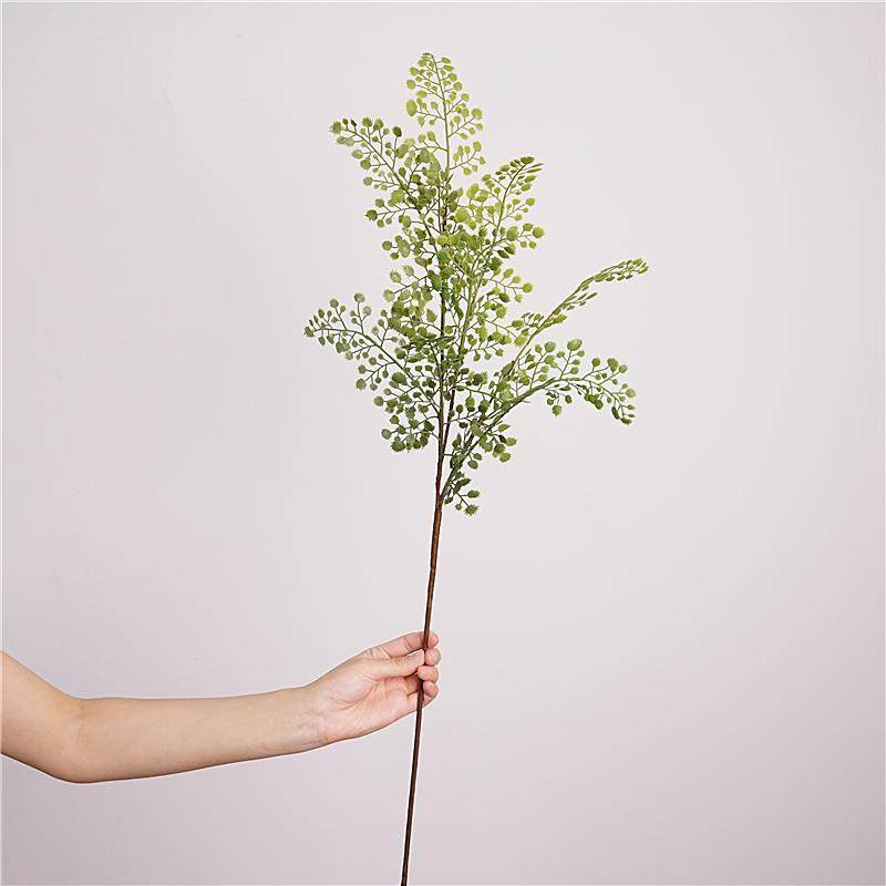 仿真绿植美式小香菜叶绿植文竹叶家居装饰品叶子居家餐桌客厅摆件