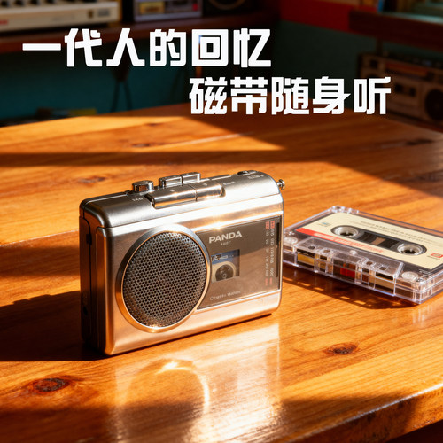 手掌式磁带随身听声音大携带方便