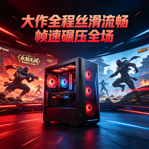 锐龙 5700X 游戏组装机 9060XT 高清画质家用台式整机
