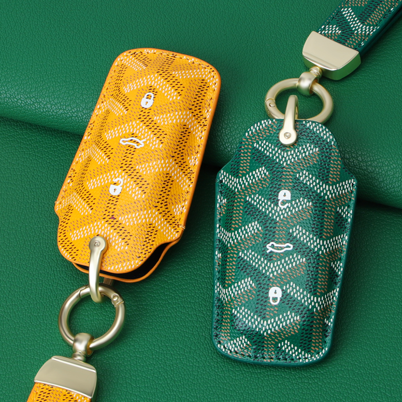 知豆D2钥匙套D2S/D1哪吒N01云度π1知豆电动汽车遥控壳女包高级扣