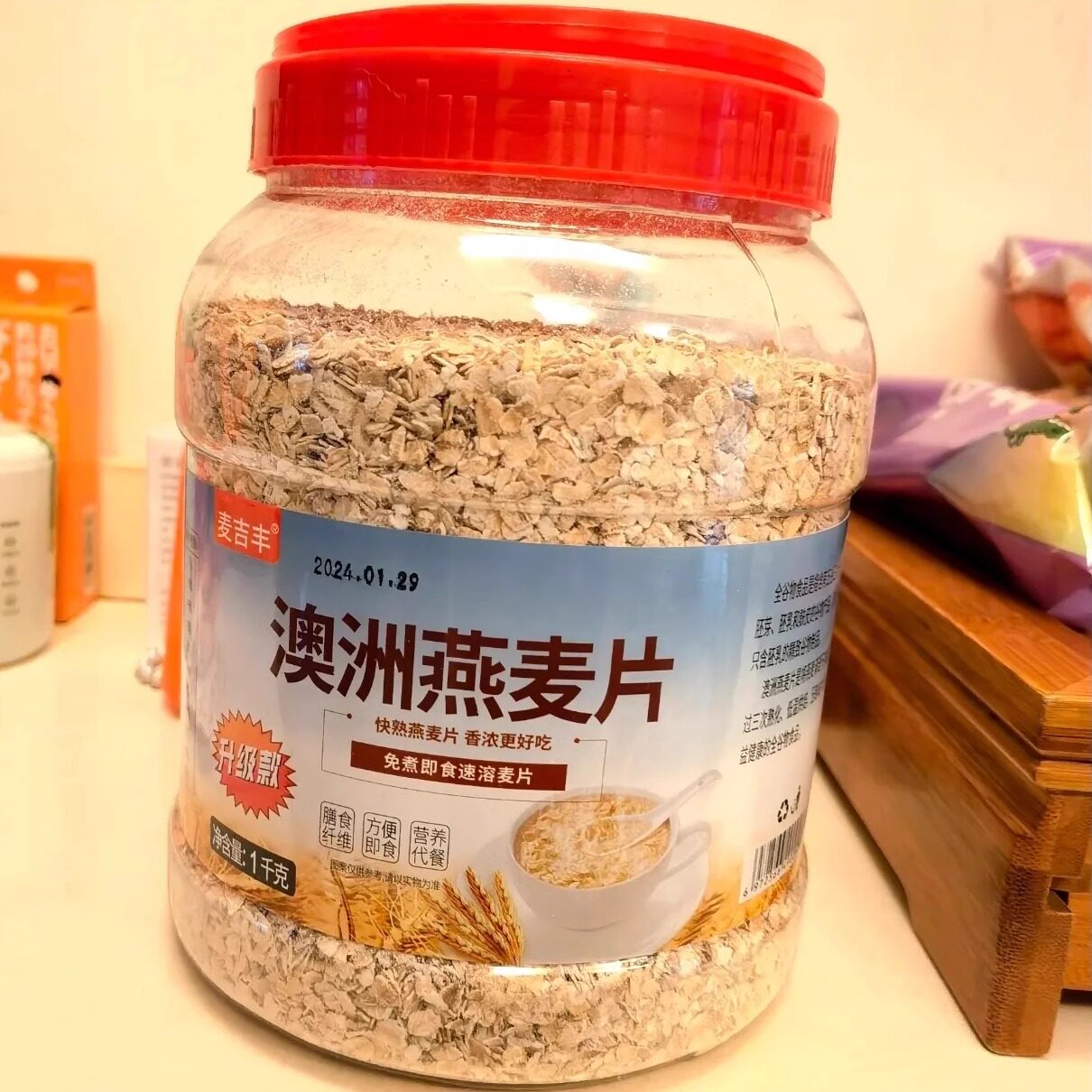 澳洲燕麦片原味无添加