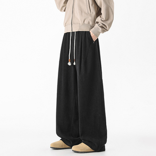 【敖瑞鹏代言】GENIOLAMODE男士休闲裤直筒美式灯芯绒男装裤子