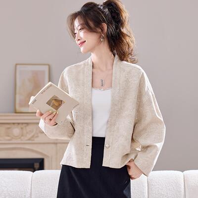 小香风外套女款2025新款今年流行爆款春秋女装上衣设计感小众开衫