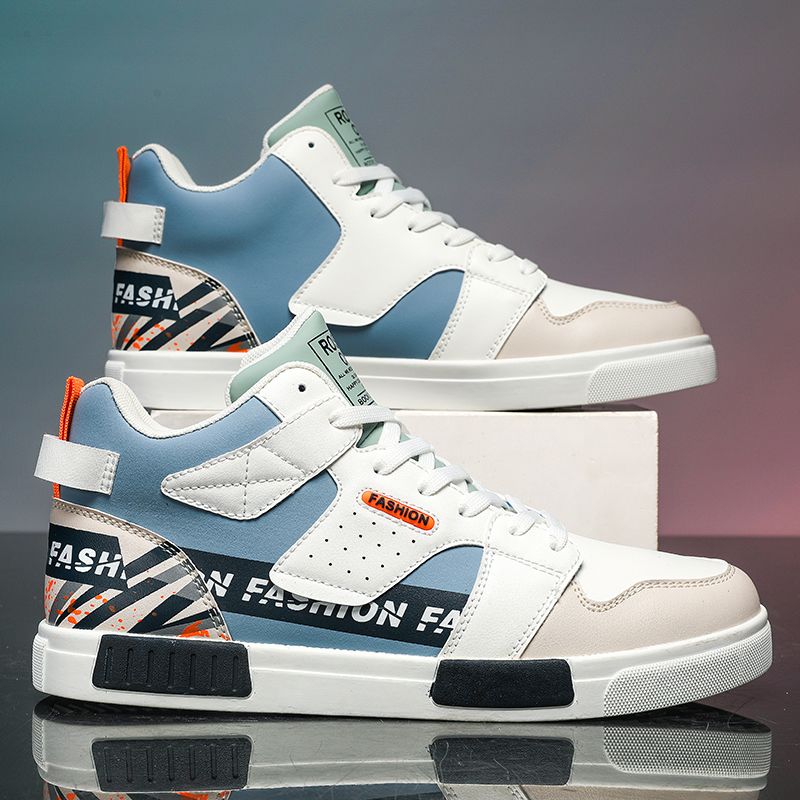 高帮板鞋男潮鞋2025新款