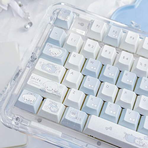 小狗的苹果PBT热升华耐磨键帽