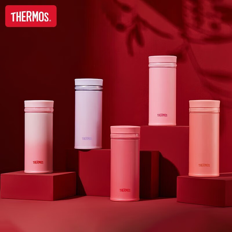 膳魔师保温杯304不锈钢口红杯