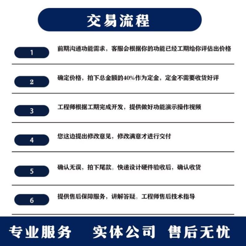 单片机设计定做stm32程序编写51仿真树莓派硬件项目开发实物定制