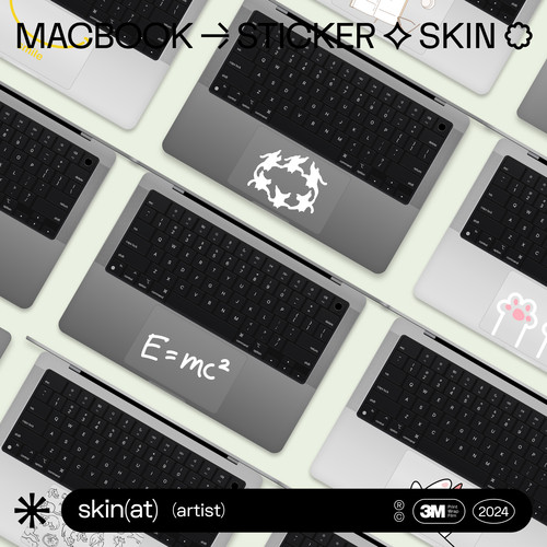 skinat苹果电脑保护膜触控板透明