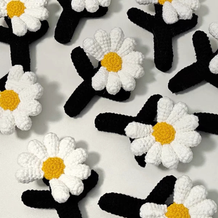 DIY权志龙雏菊应援棒挂件毛线手工材料包自制礼物钩织包挂简单