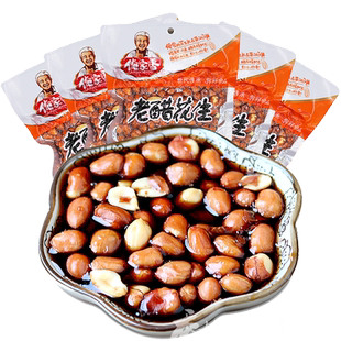 开封特产蜂蜜醋泡花生300克X5袋老醋蜜醋花生糖醋下酒花生米酸甜