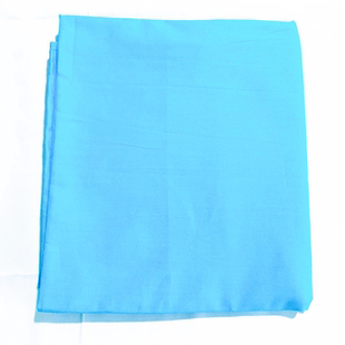 单位军训学校上下铺单人湖兰被套3件套 单件 学生涤纶湖蓝色 床单