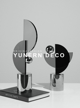 家居玄关水晶雕塑摆件