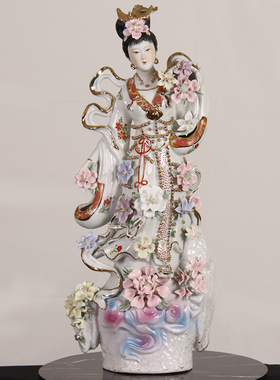 陶瓷摆件中国风送礼古典