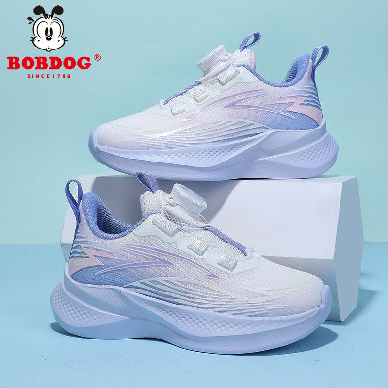 巴布豆童鞋男童女童运动鞋2026春季新款儿童鞋中大童青少年跑步鞋