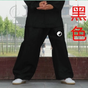 陈家沟太极拳灯笼裤绵绸练功裤太极服男女春夏秋可团体定做