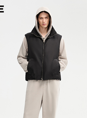 【明星同款】ORGANIC EMOTION羽绒马甲保暖立领防泼水蓬松鸭绒OE