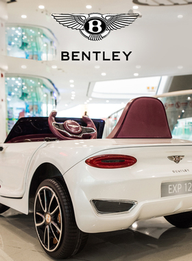 【官方】宾利儿童电动车四轮汽车带遥控玩具车可坐人婴儿宝宝童车