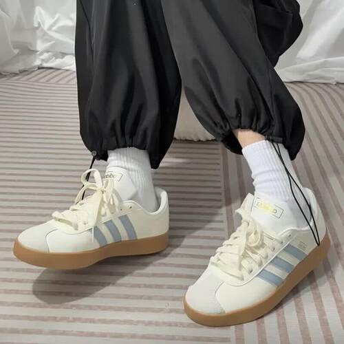 阿迪达斯adidas男女鞋VL Court 2.0复古T字头德训鞋休闲鞋 JH5063