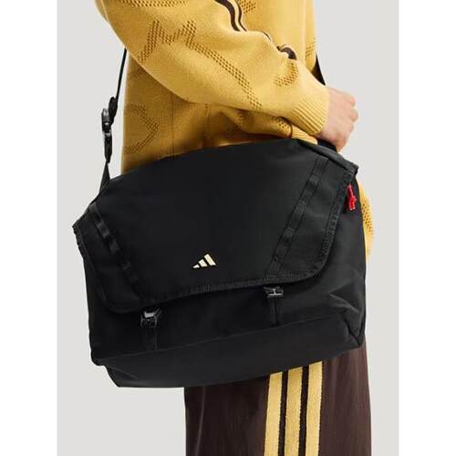 阿迪达斯adidas实用通勤邮差包运动休闲百搭拎包单肩斜挎包KS8255