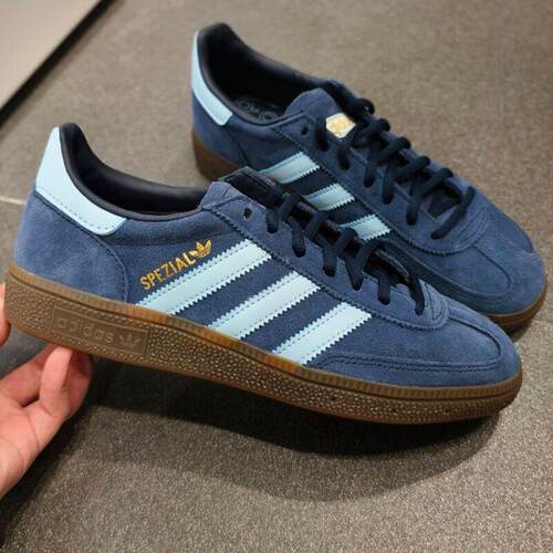 阿迪达斯adidas休闲鞋男鞋运动鞋三叶草德训鞋复古低帮板鞋BD7633