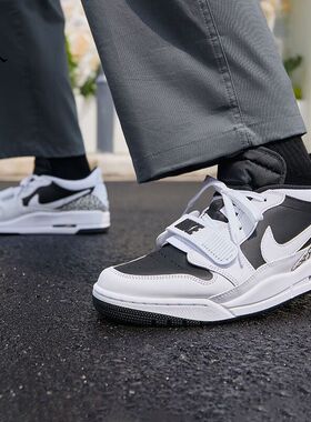 耐克NIKE男子低帮AJ312运动鞋耐磨缓震休闲复古篮球鞋 CD7069-111